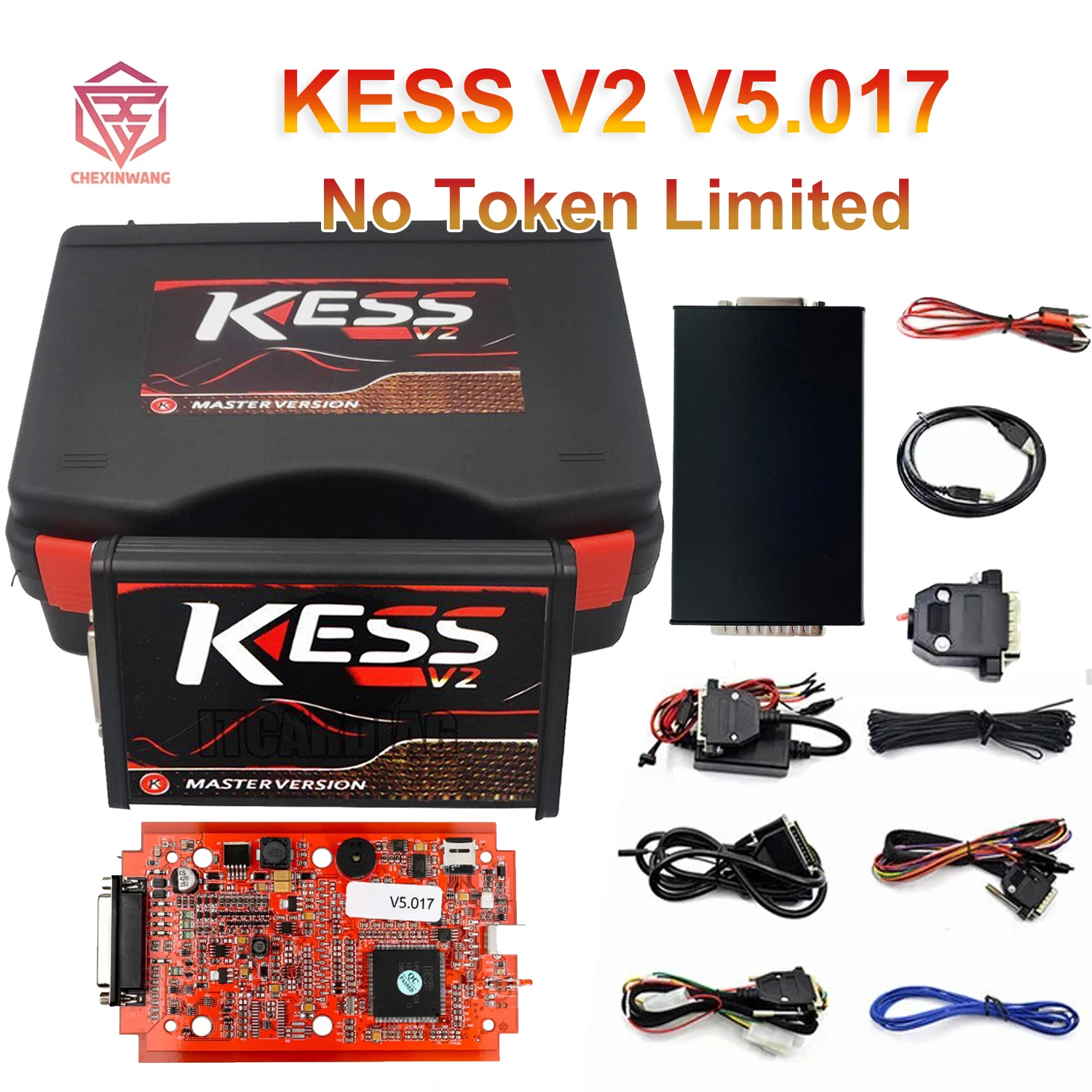 

Kess V2 V5.017 Online 2.80 EU Red For Ktag V7.020 ECU Programmer with Toolbox OBD2 Manager Tuning Kit KTAG V7.020