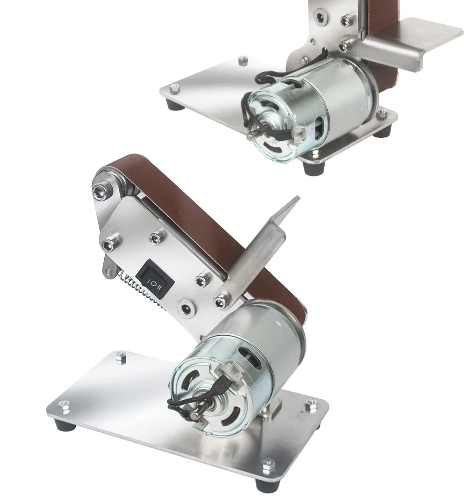 

# Для электрической ленточной шлифовальной машины DIY шлифовальная машина полировальная мини-полировальная машина ленточная шлифовальная машина точилка для ножей с абразивной лентой