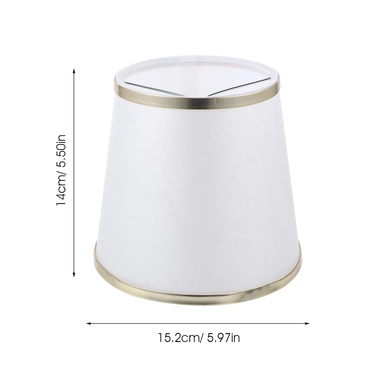 Clip on Lamp Shade Small Fabric Metal Lamp Cover for Pointed Bulbs Dust Proof Warm Ambient Lighting for Bedroom Living Room