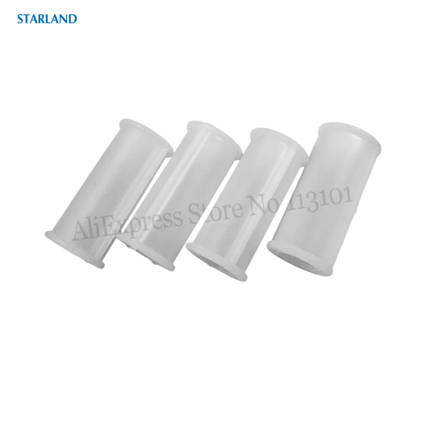 4ชิ้นซิลิโคนกลางท่อปิดผนึกแหวนอะไหล่สำหรับ Soft Ice Cream เครื่องใหม่อุปกรณ์เปลี่ยน