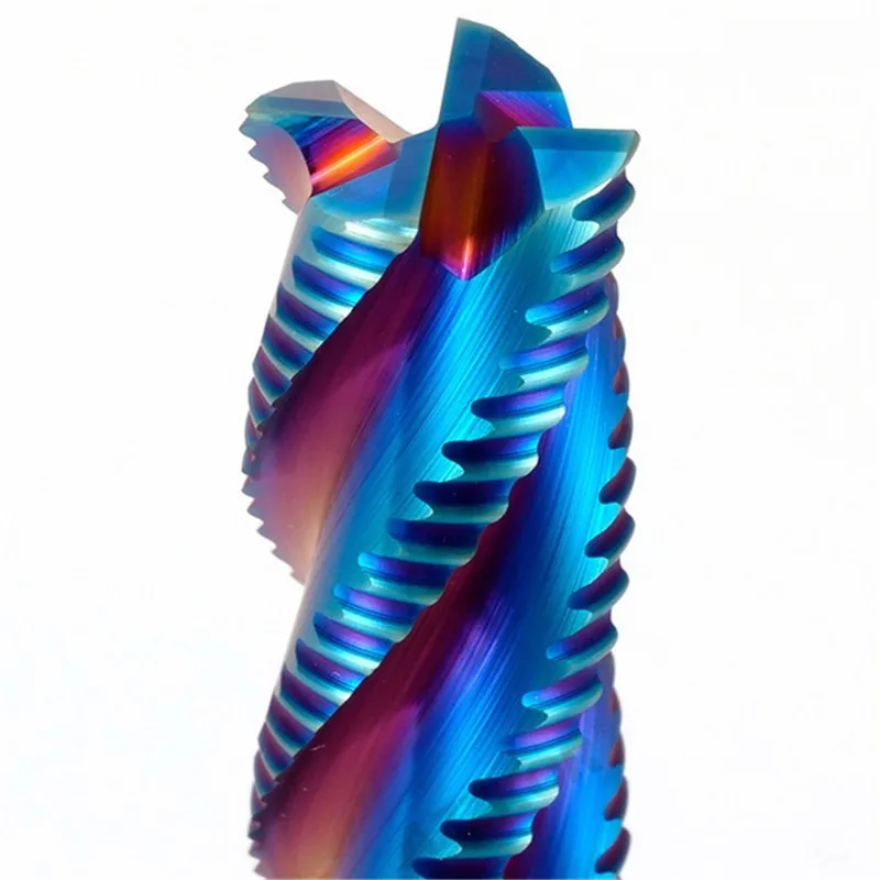 Fräsen Cutter Legierung Beschichtung Wolfram Stahl Werkzeug Cnc Bearbeitungs 4 Klinge Schaftfräser FLASH-SHAZAM HRC55 Fräsen Cutter Für Metall – Detail 5