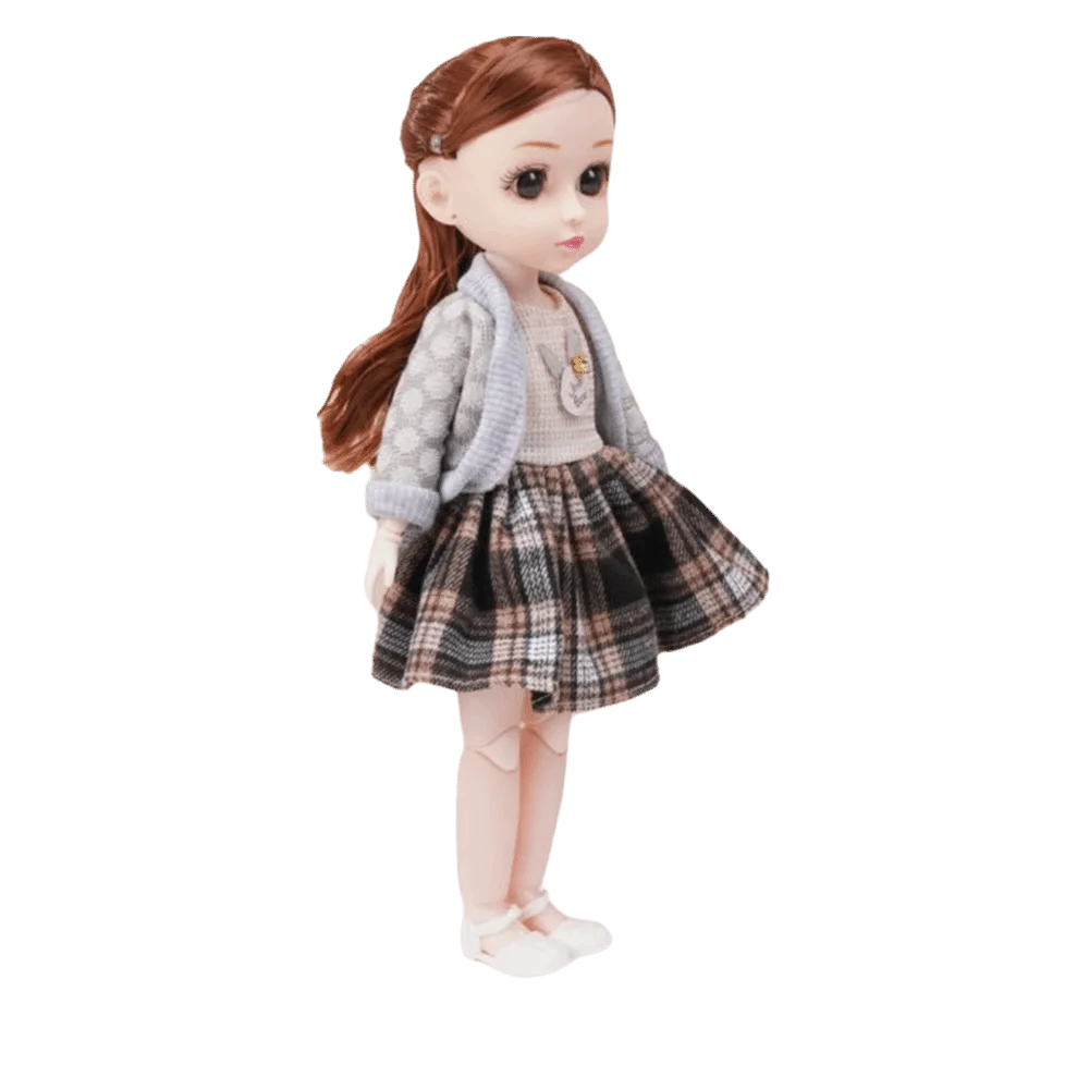 

Attractive Eyes 30cm Doll with Clothes with Wig Make Up Ball Jointed Princess Dress Up Dolls Elegant Anime