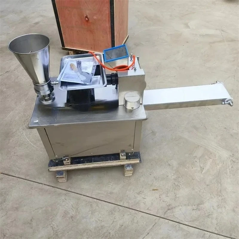 #￥2.2kw Commercial Full Automatic Dumpling Maker Gyoza Home Samosa Large Make Commercial Momo Fully Wonton Making Machine