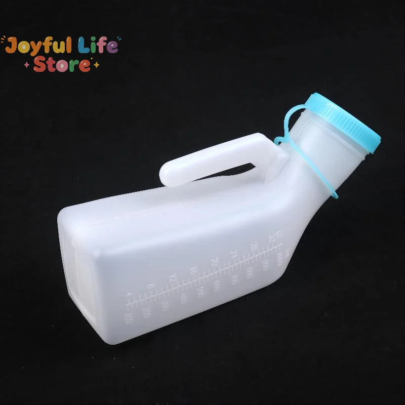 Hot 1000ML Large Capacity Journey Urinal Pee Bottle Mobile Toilet Pee Storage Tools Thicken Car Travel Mens Urinal Bottle