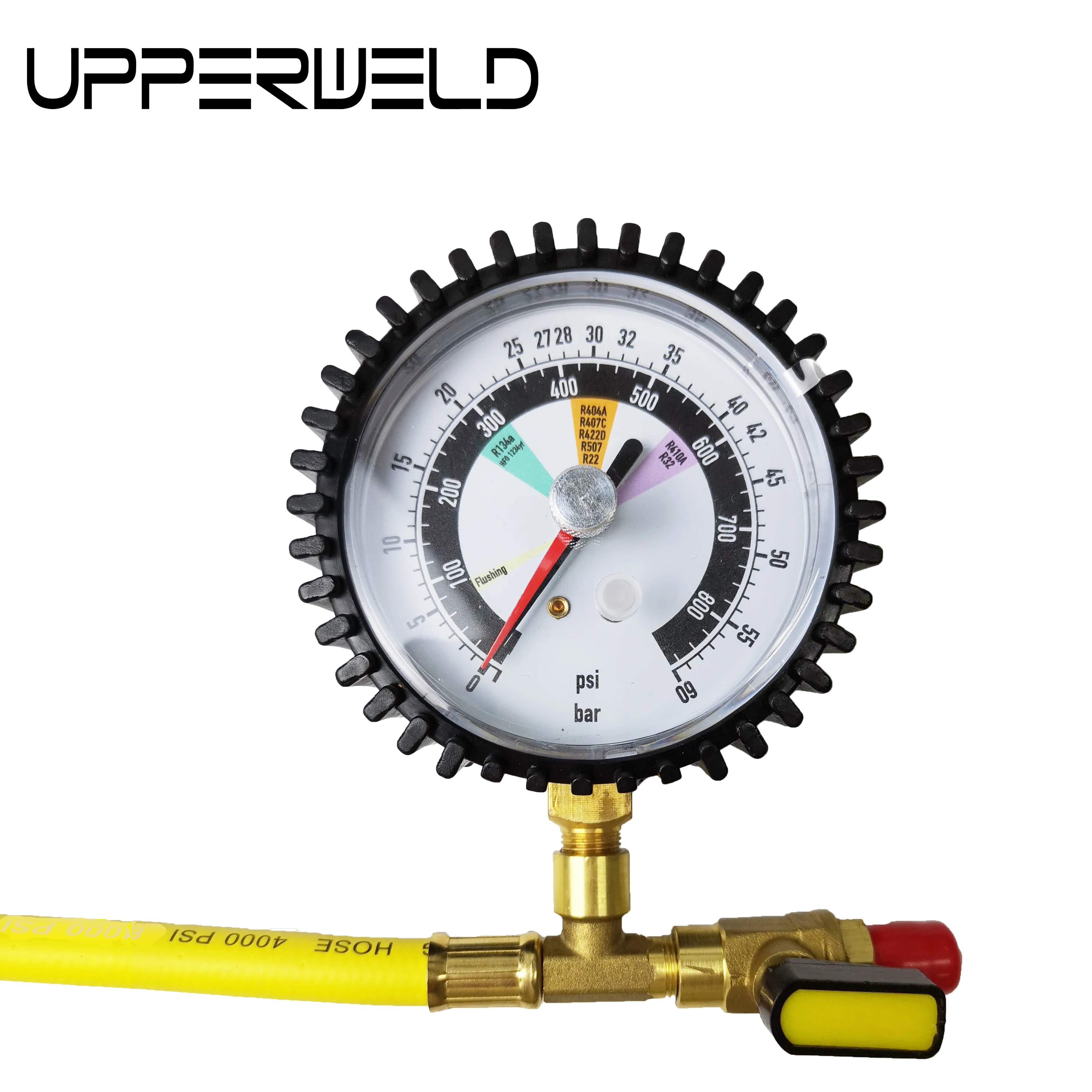 HVAC -1~60bar Nitrogen Pressure Tester Tool Air Conditioning Table Tool for R134a, R22, Ect