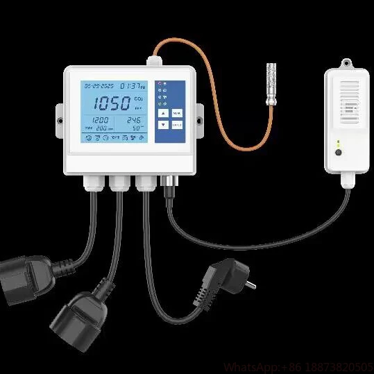 waterproof co2 sensor wall mounted  CO2 controller for greenhouse