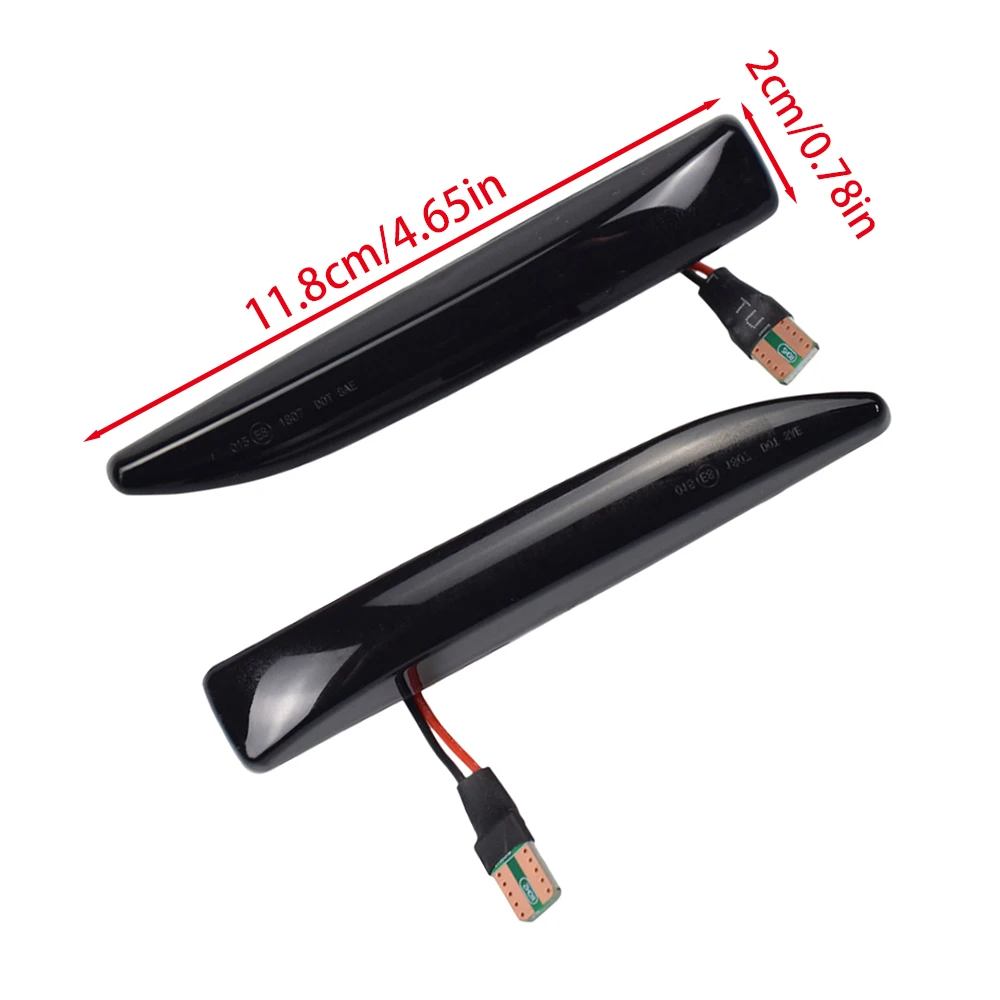 Picture 4: Smoked Car Led Lights For BMW E66 E67 E68 Dynamic LED Side Marker Blinker Lights