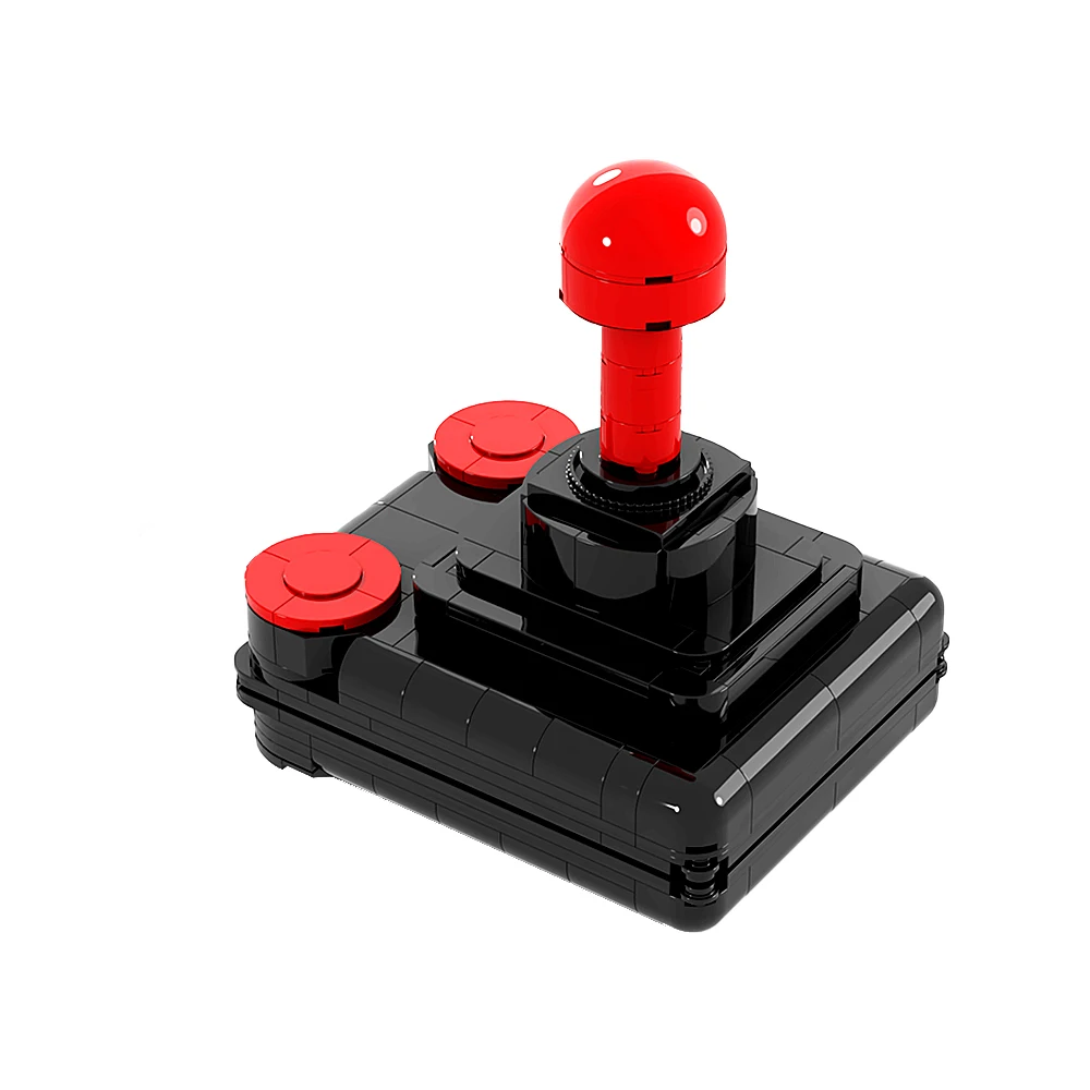 MOC Competition PRO joystick Building Blocks Retro Arcade game console Movable rocker joystick full size model Bricks Toy Gift