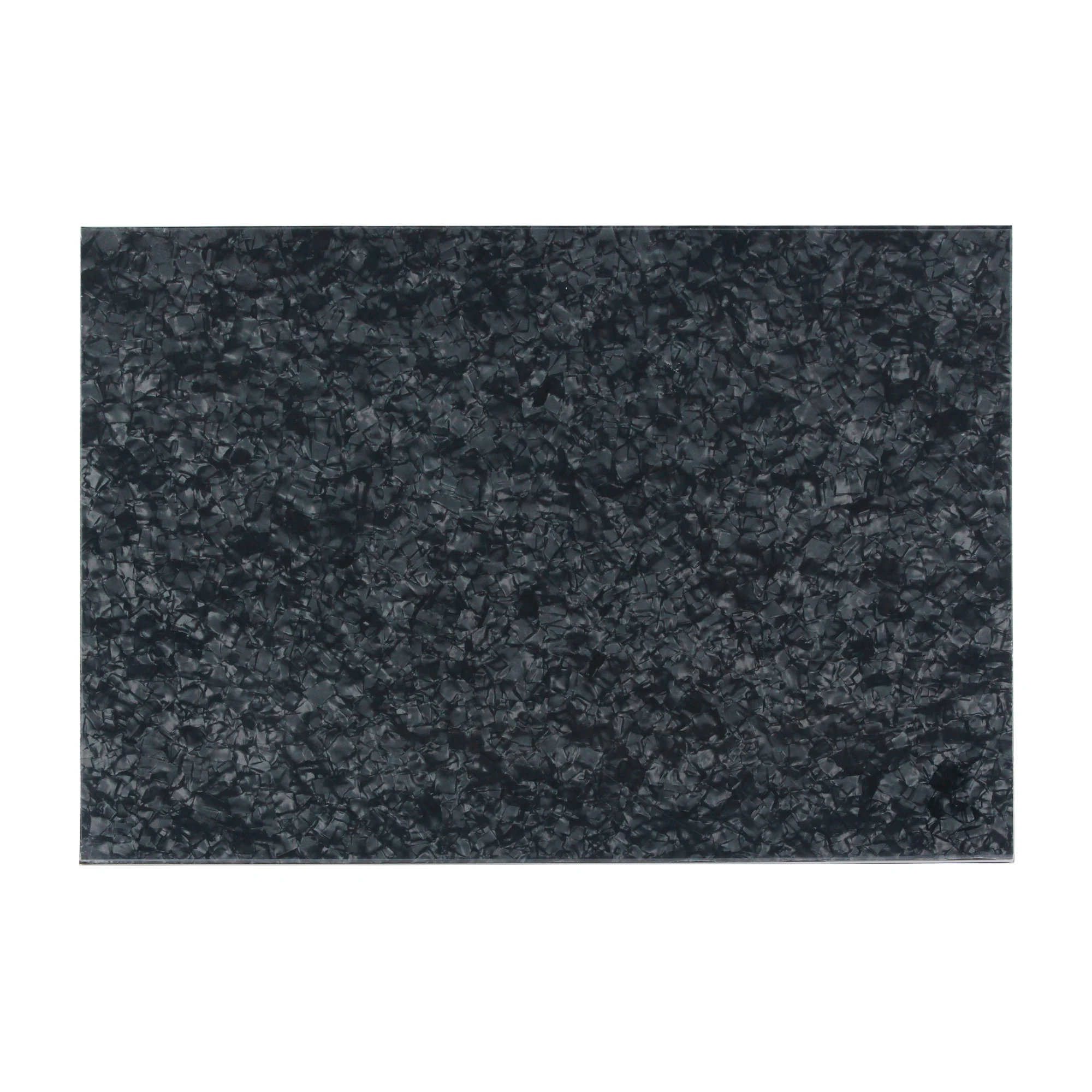 FLEOR 1PCS Black Pearl Blank Guitar Pickguard Sheet Material 43x29cm Guitar Bass Parts DIY view 2