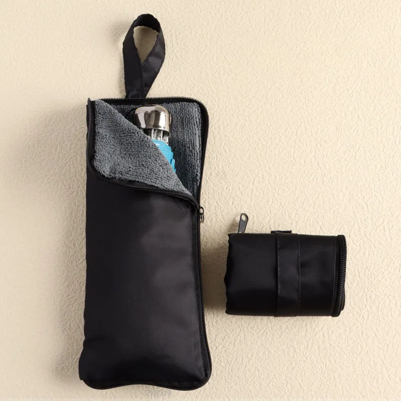 Small Fresh Print Pattern Umbrella Storage Bag Clutch Type Absorbent Folding Umbrella Bag Go Out Portable Waterproof Storage Bag