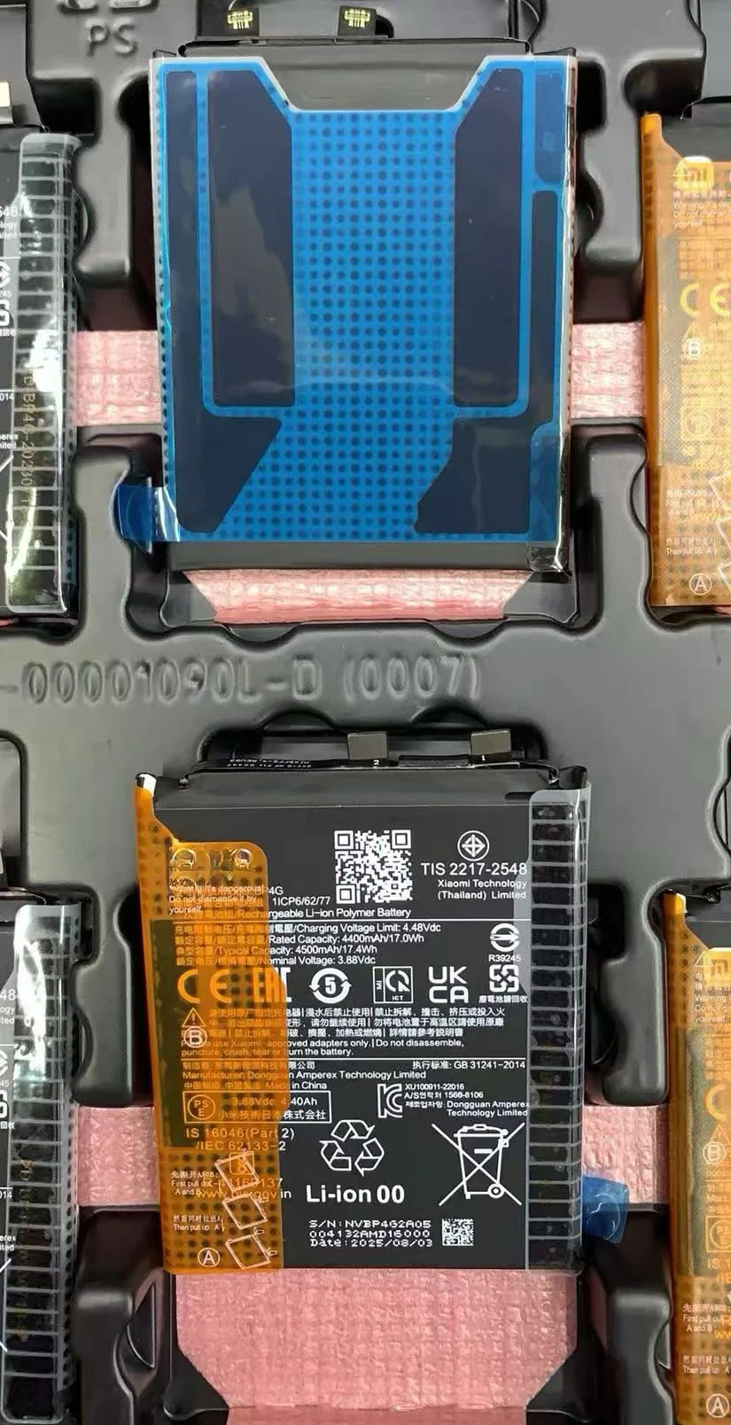 New Original BP4G Battery For Xiaomi 13 3.88V 4500mAh Li-Polymer Replacement Battery