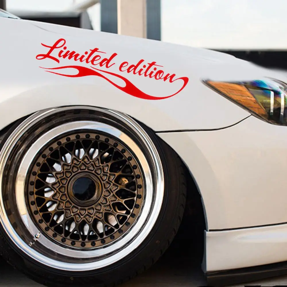 Grappig 16Cm * 4.2Cm Zwart/Wit/Rood/Geel/Blauw Limited Edition Sticker Sticker Badge