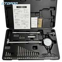 ETOPOO Dial Bore Gage Set 18-50/50-100/100-160mm 0.01mm Dial Bore Indicator Deep Engine Hole Measurement Toos plastic box