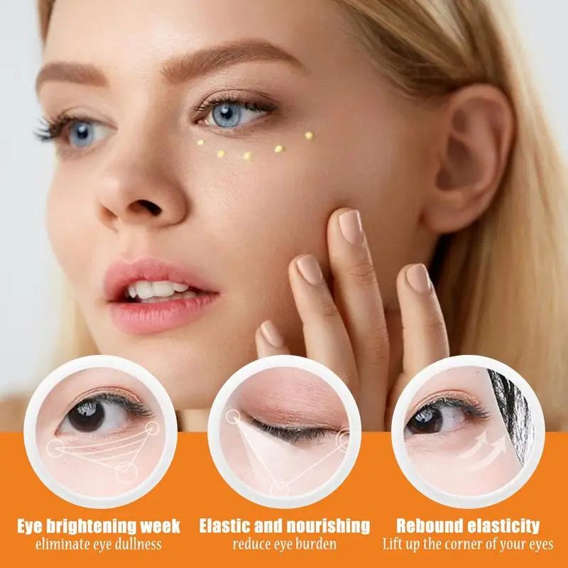 Turmeric Vitamin C Booster Eye Cream Lighten Eye Bags And Dark Circles Improve Eye Fine Lines Moisturizing Eye Cream