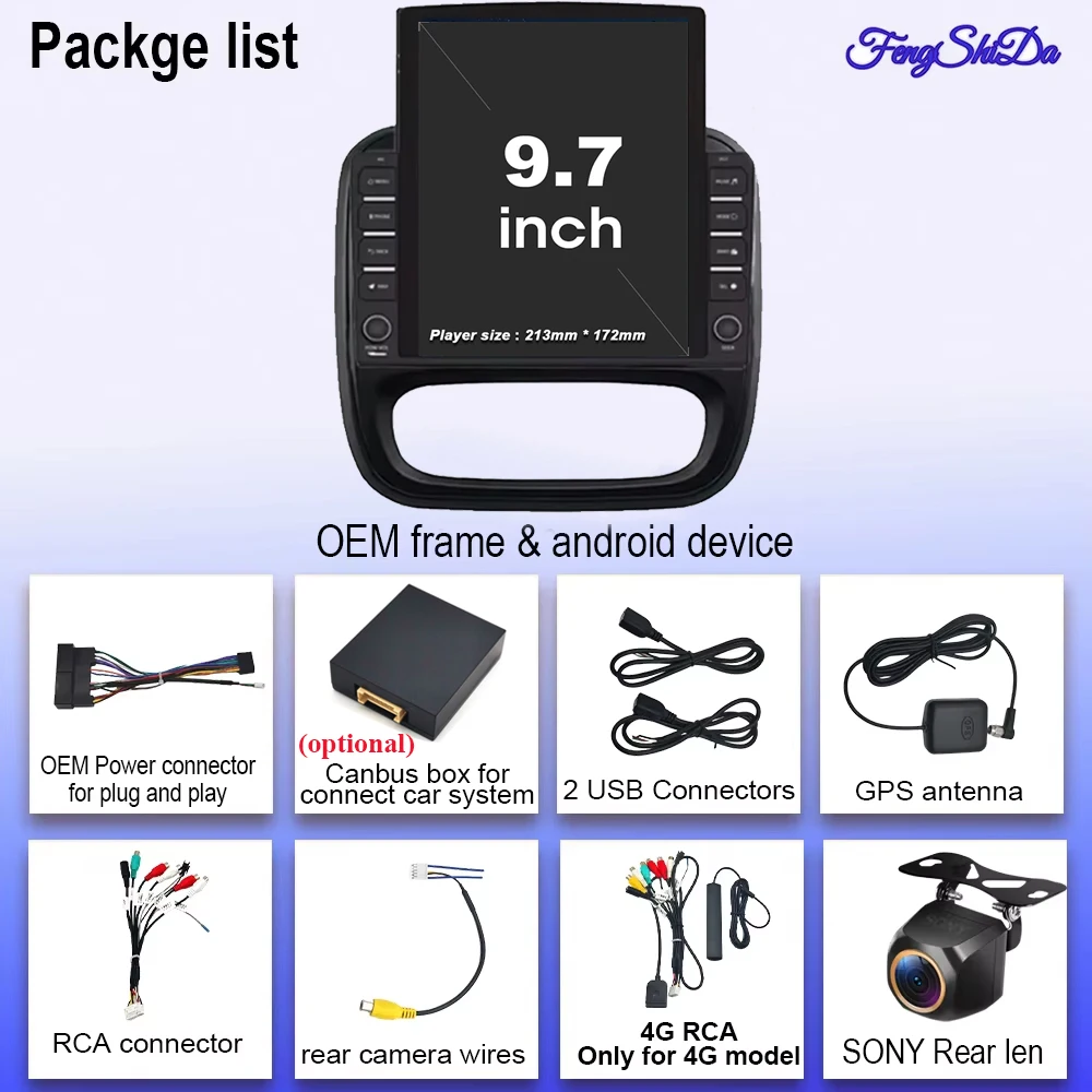 "9.7" بوصة أندرويد لرينو ترافيك 3 14-21 لأوبل فيفارو B راديو السيارة ستيريو مشغل وسائط متعددة نظام تحديد المواقع والملاحة 2 Din carplay #6