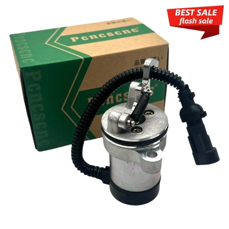 

Forklift Excavator Spare Parts Engine Solenoid Valve 04103811 Switch 24V for Deutz