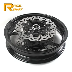 Motorcycle Front Wheel Rim Floating Brake Disc For KAWASAKI Z900 / Z650  / NINJA 650 2017 2018 2019 2020 2021 2022 Z 900 650