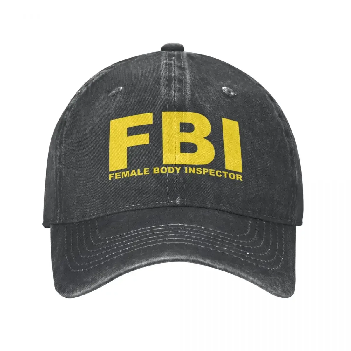 FBI  Baseball Cap Female Body Inspector Hiking Fishing Trucker Hat Summer Sun-Proof Men Women Classic Design  Caps