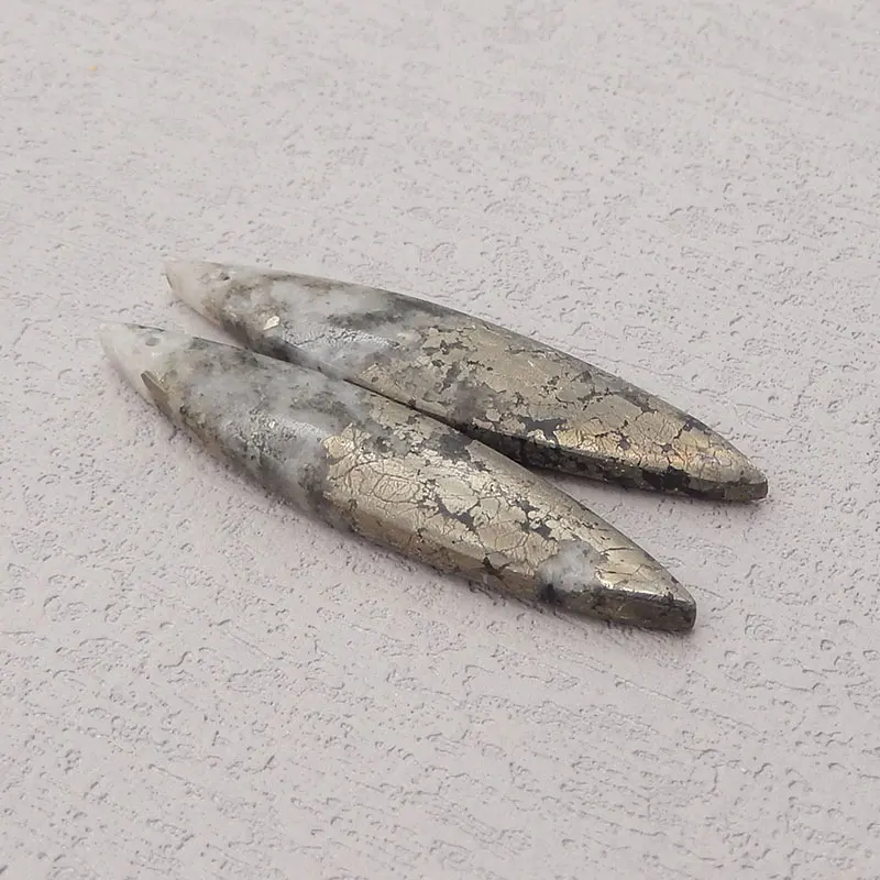 Natural Stone Marcasite Earring Bead,Birthday Gift,Women's Jewelry Accessories Charm Personalizable