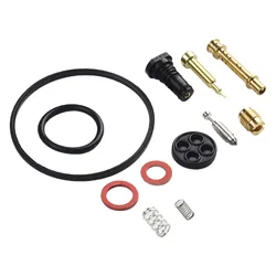 Carburetor Carb Rebuild Kit For GX160 GX200 5.5HP 6.5HP 16010-ZE1-812 Rebuild Replacement Accessories Parts Sturdy Accessories