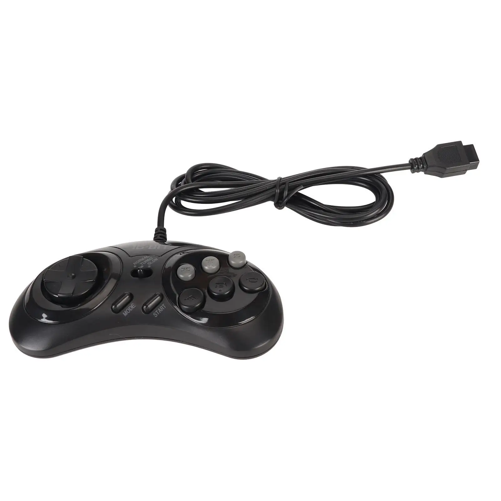 16Bit Mini Handheld for sega 9 Pin Ergonomic Classic Game Controller - Portable Retro Gamepad