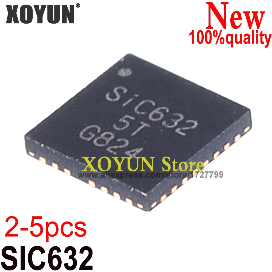 

(2-5 шт.) 100% новый SIC632 SIC632CD SIC632CD-T1-GE3 QFN