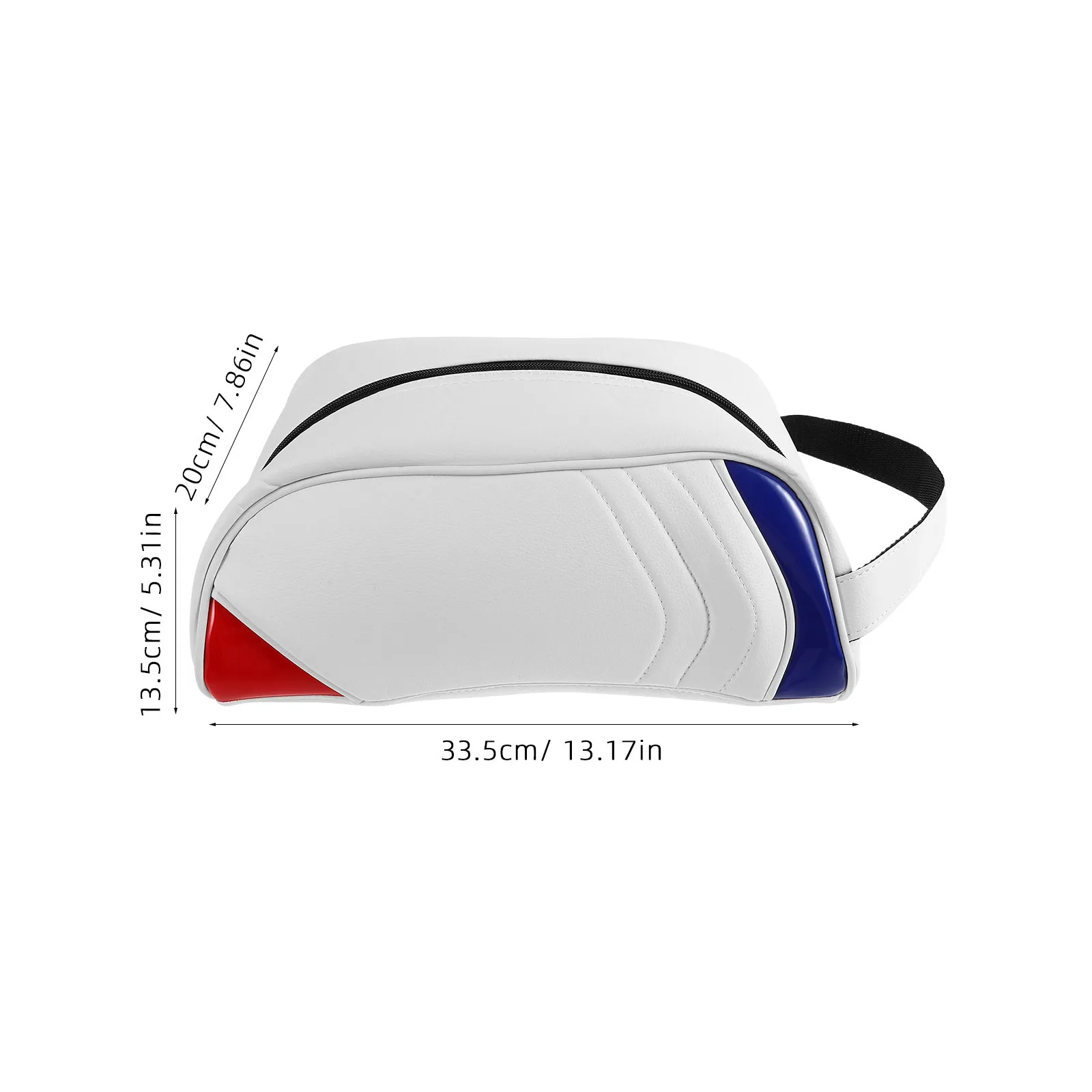 Golf Shoe Storage Bag Waterproof Lightweight Multi Functional Portable Travel Shoe Tote Zippered Golf Accessories Carrier