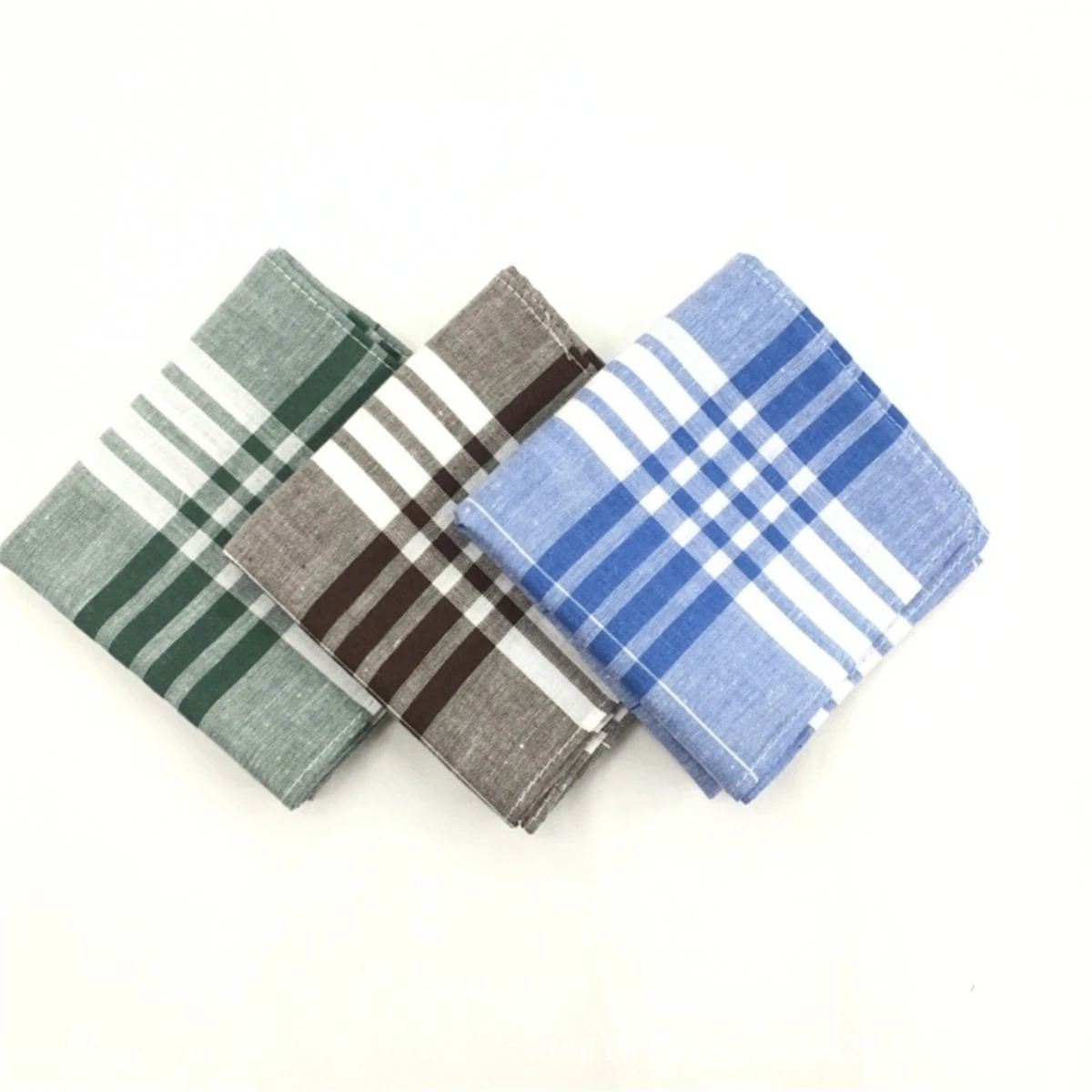 SHSEJA-Exquisite Handkerchief for Men, Pocket Towel, Cotton Business Casual Handkerchief, High Quality, 40x40cm, 12Pc Lot