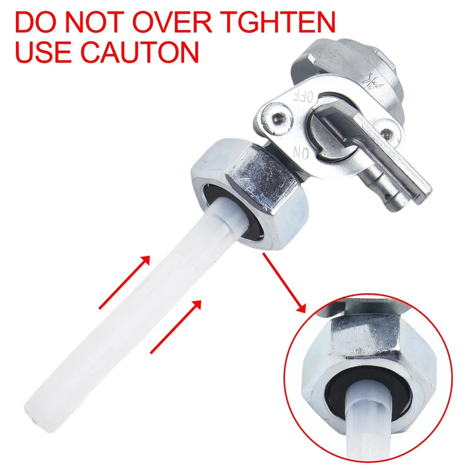 

Air Tank Fuel Switch Valve Pump Cocks FOR PREDATOR 69728 4000W 3200W Generator Fuel Shut On Off Valve Petcock Garden Tools