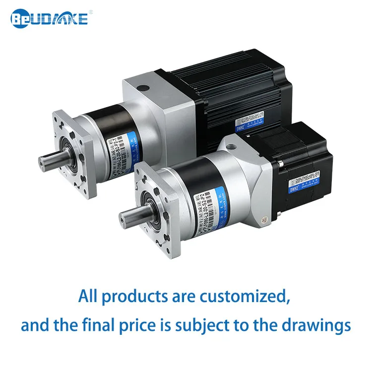 BeUDMKE Custom 42-86mm Flange BLDC Brushless Dc Motor with High Torque Precision Planetary Reduction Gearbox Gear Reducer