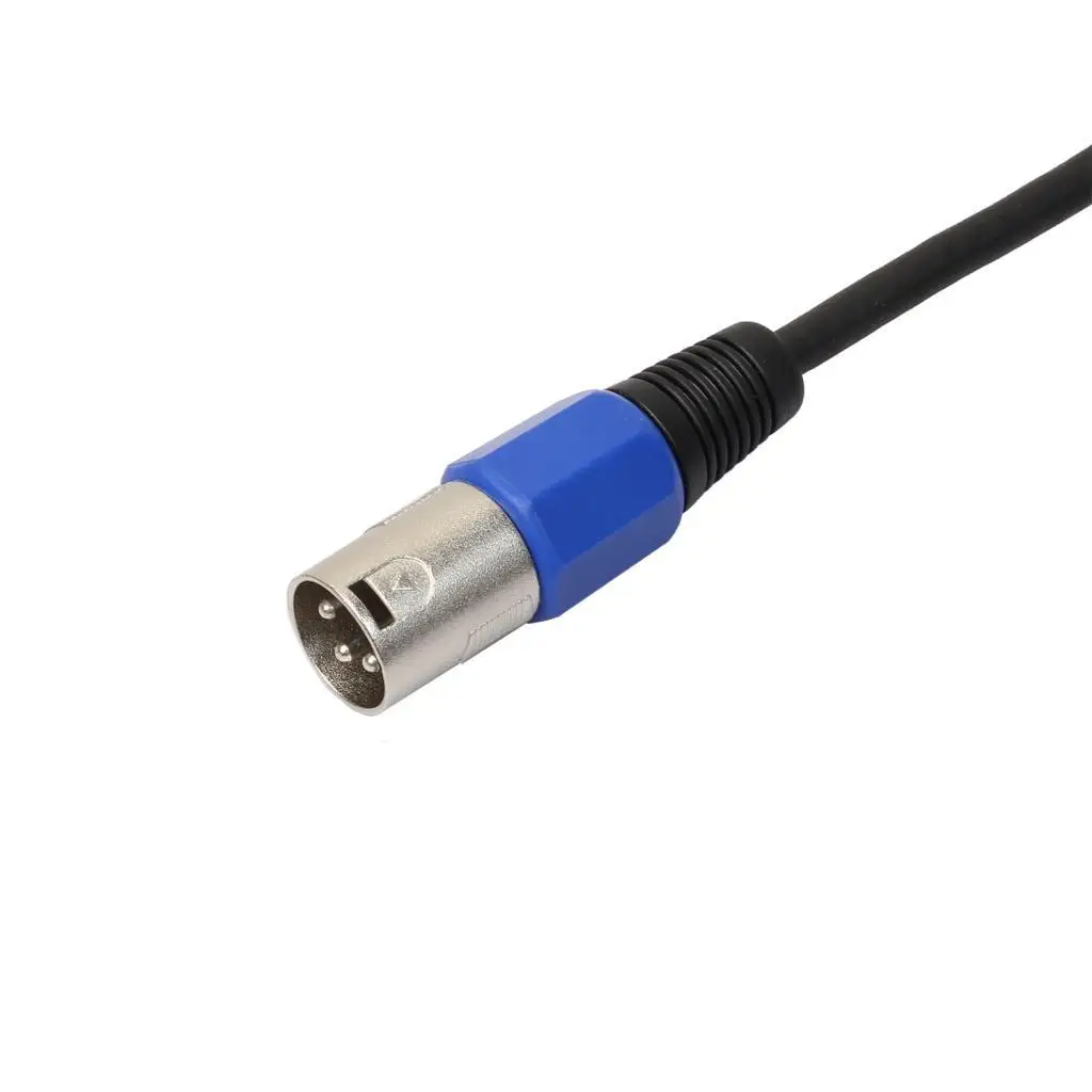 6.35mm (1/4 Inch) TRS Stereo Plug to 3 Pin XLR Plug Audio Adapter