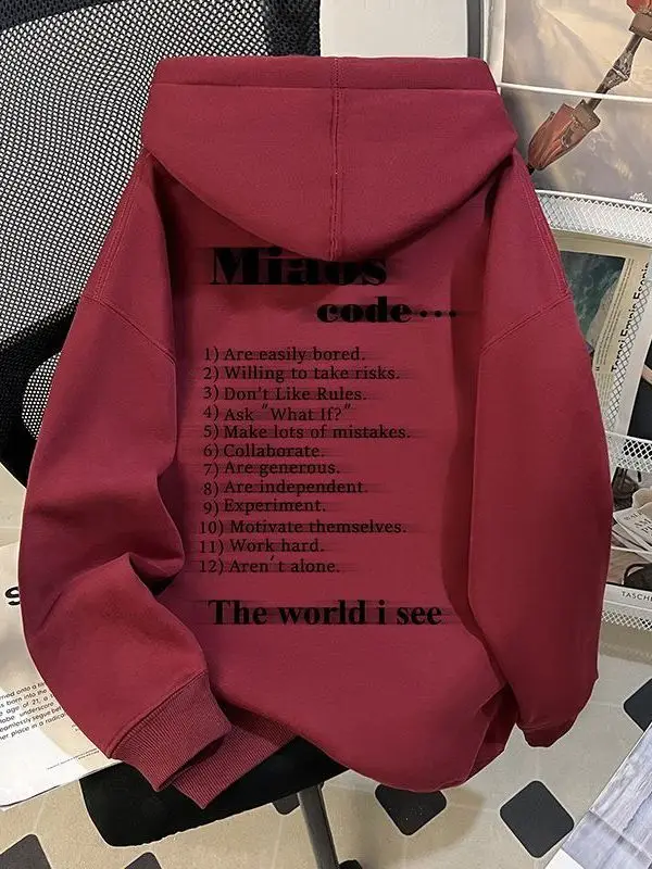 

Женская толстовка большого размера свободного кроя на флисовой подкладке, утепленная, зимняя, в стиле ретро, дышащая, теплая