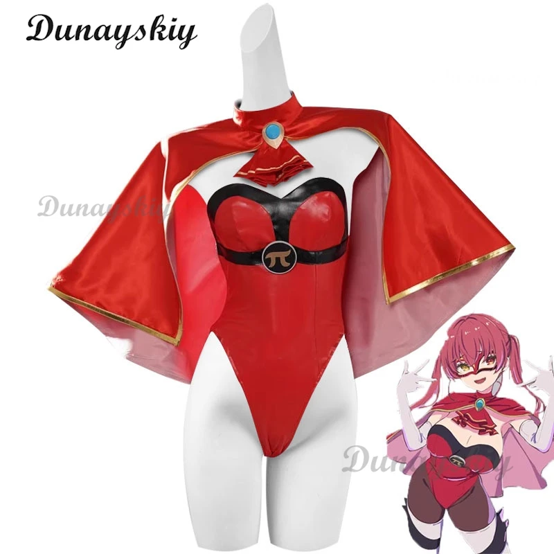 Houshou Marine How About Paipai Mask Cosplay Costume Bodysuit Hololive Holo Vtuber Full Set Wig Halloween Customized