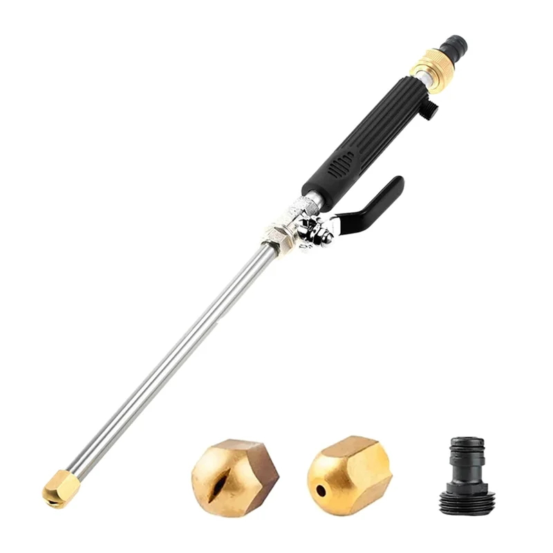 

N96R Universal Garden Hose Pressure Washer Attachment, High Pressure Hose Nozzle For Garden Hose, Jet Nozzle 2-In-1