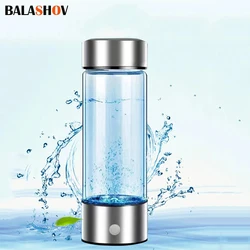 1pc 420ml Portable Hydrogen Water Generator 3 Minutes Mode High Concentration Hydrogen Water Generator Hydrogen-Rich Healthcare