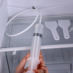 5Pcs/Set Refrigerator Drain Hole Clog Remover Dredge Cleaning Tools Fridge Hole Brush Water Outlet Cleaner for Household Clean