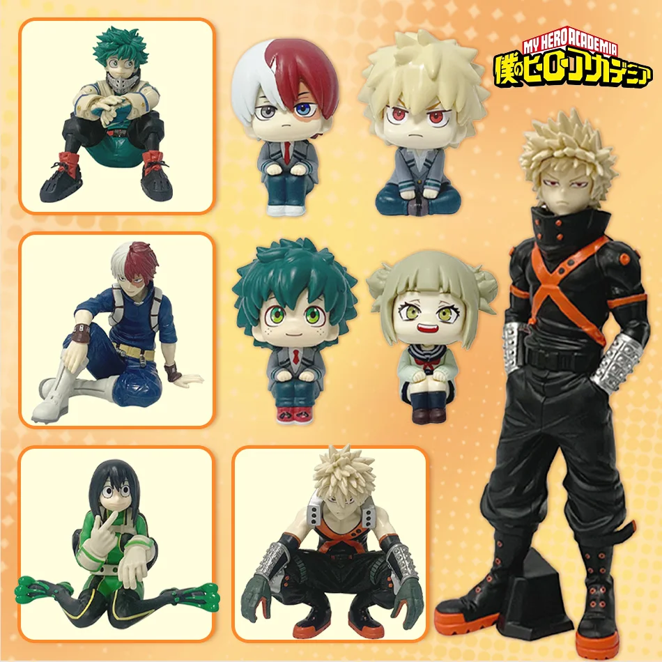 

В наличии My Hero Academia Midoriya Izuku/Bakugou Katsuki/Todoroki Shoto фигурка аниме модель куклы игрушка в подарок