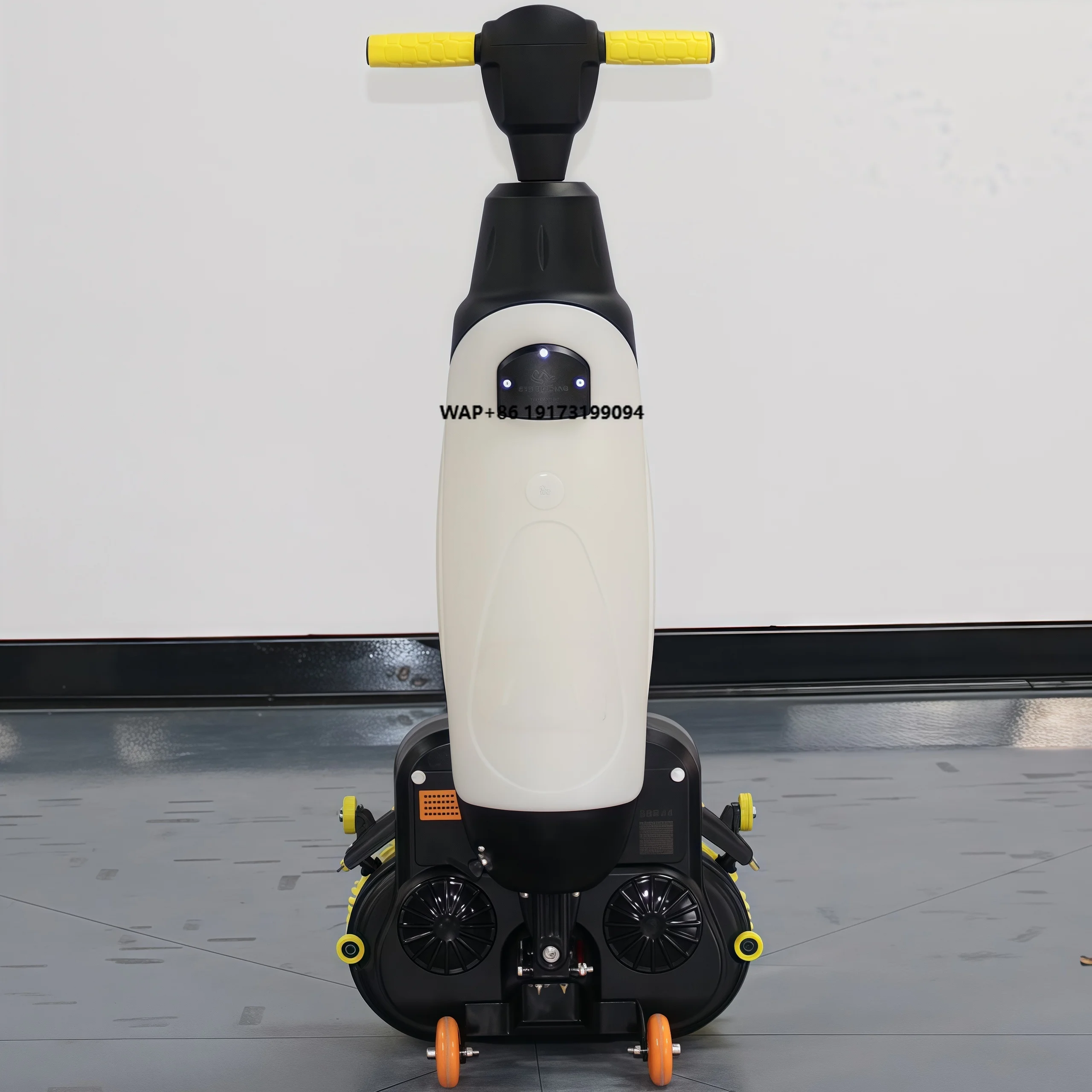 Cordless Automatic Hand Held Commerical Micro Floor Scrubber Drier Cleaning Machines Commercial Floor Cleaner