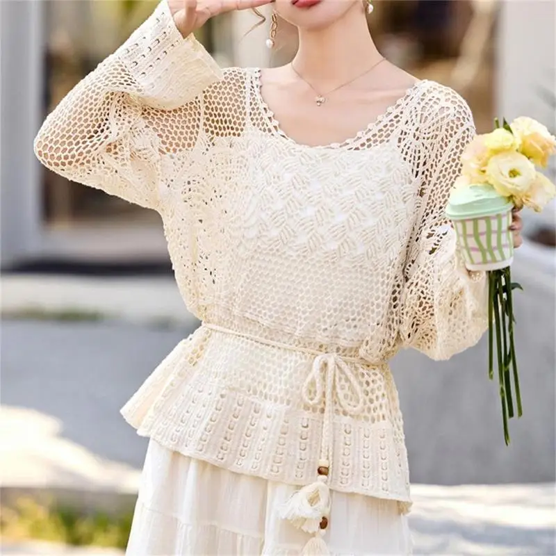 

Y3ne Женщины с длинным рукавом экипаж шея Попадные прикрытия