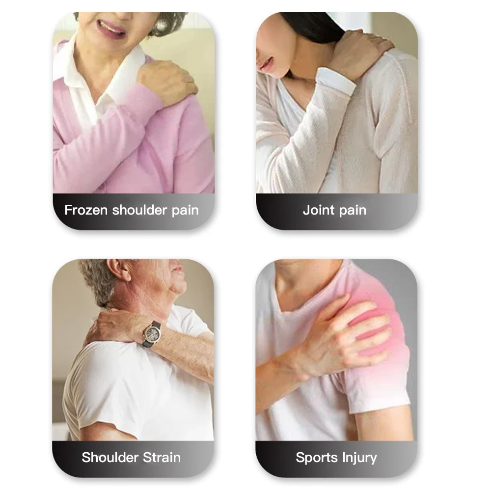 Hot Electric Massager Shawl Heating Pad Adjustable Frozen Arm Shoulder Bursitis Tendinitis Shoulder Heat Therapy Brace Massager image 4