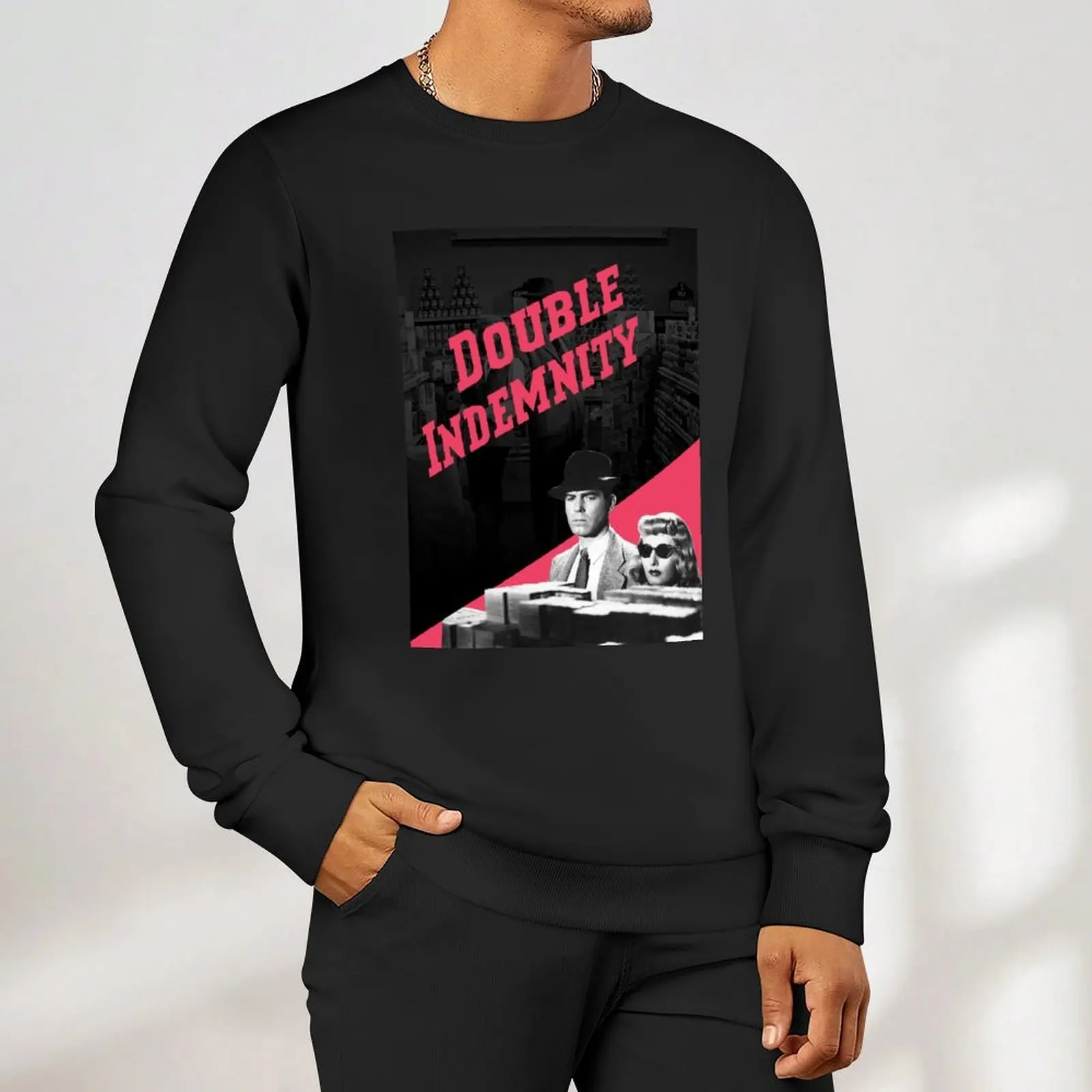 البرد المزدوج - بلوفر بيلي وايلدر ملابس جمالية للرجال ملابس رياضية للخريف بلوزات رجالية