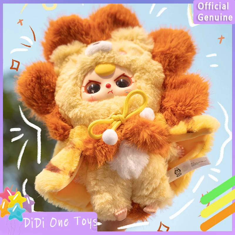 

Genuine Baby Three I'M Not A Warrior Series Blind Box Plush Vinyl Doll Tide Play Figure Bag Pendant Decoration Kawaii Gift