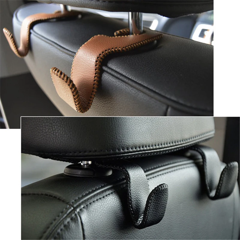 

Multi-functional hook New creative leather seat car General Purpose car hook seat back hidden car home small hook