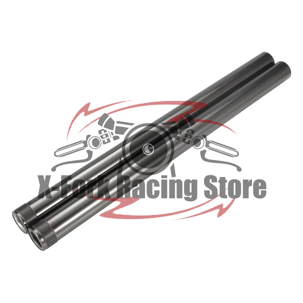 

DLC Black/Gold Front Fork Inner Tubes Pipes Pair For Triumph Boneville T120 2016-2024 41x602mm Fork Suspension Inner Legs