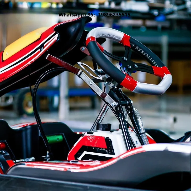 Durable 65km/h Entertainment Go Kart 270cc Powered 4 Stroke Racing Kart Adult Commercial Rental Kart