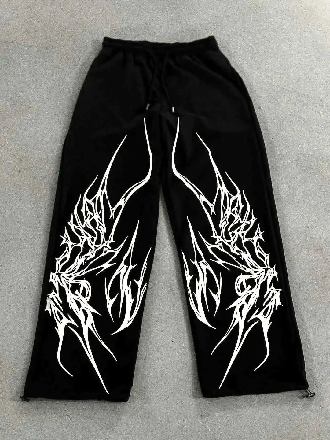 Summer 2026 Fashion New Retro Gothic Retro 3D Printed Hip-hop Sports Casual Pants Hip-hop Street Wear Loose Pants Plus Size