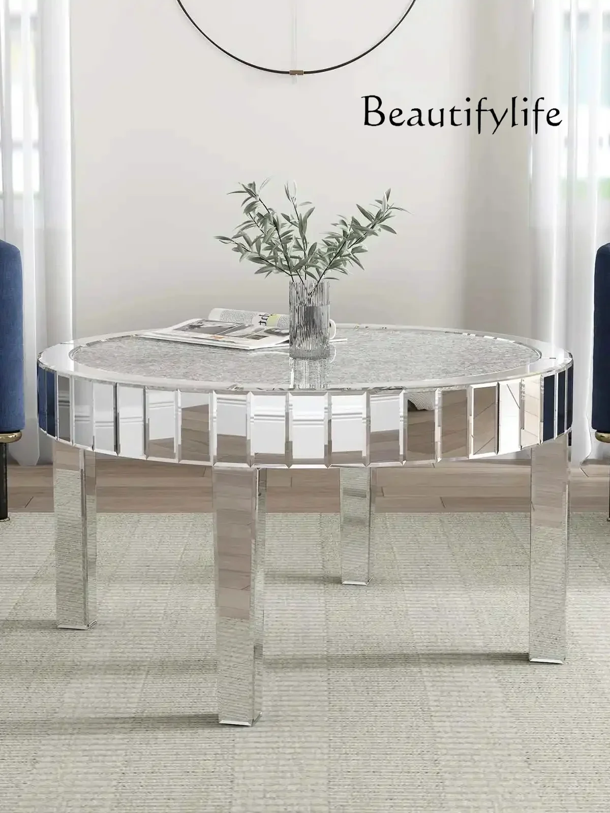 

X New Modern Simple Coffee Table Creative High Stool Leisure Chair KTV Cafe Villa