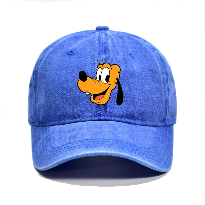 للجنسين خمر غسلها بلوتو قبعات البيسبول للرجال النساء الكرتون طباعة قبعات سائقي الشاحنات قابل للتعديل Snapback عادية الهيب هوب أبي قبعة