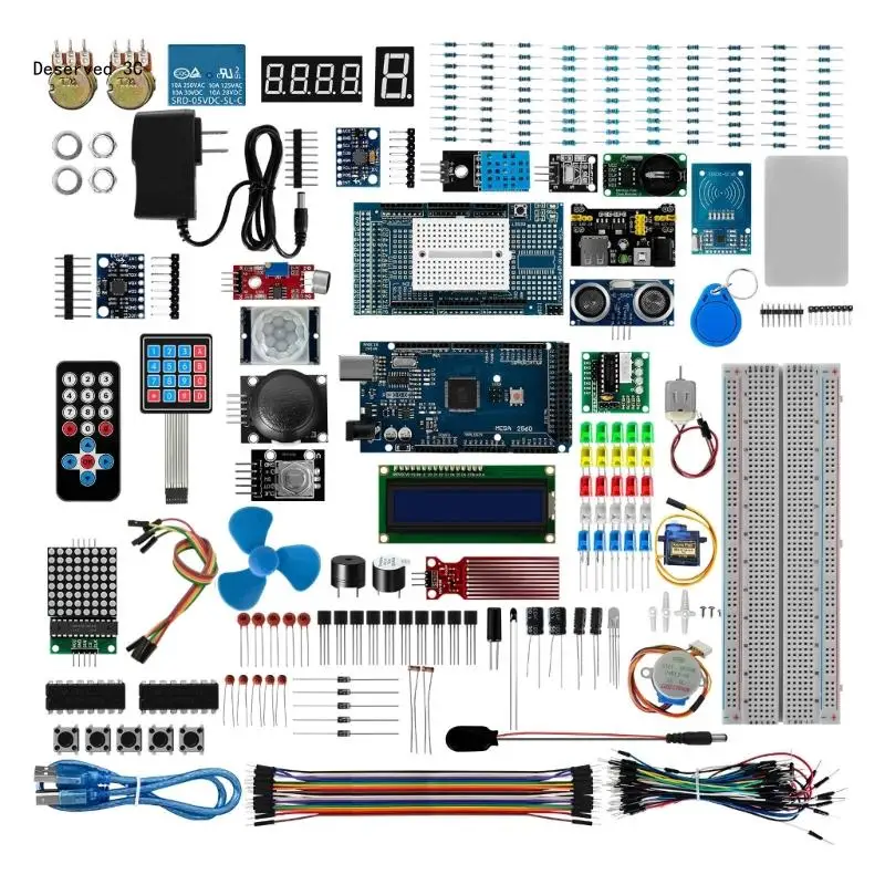 2560 UNOR3 Starter for Beginners Projects with 250+ Components