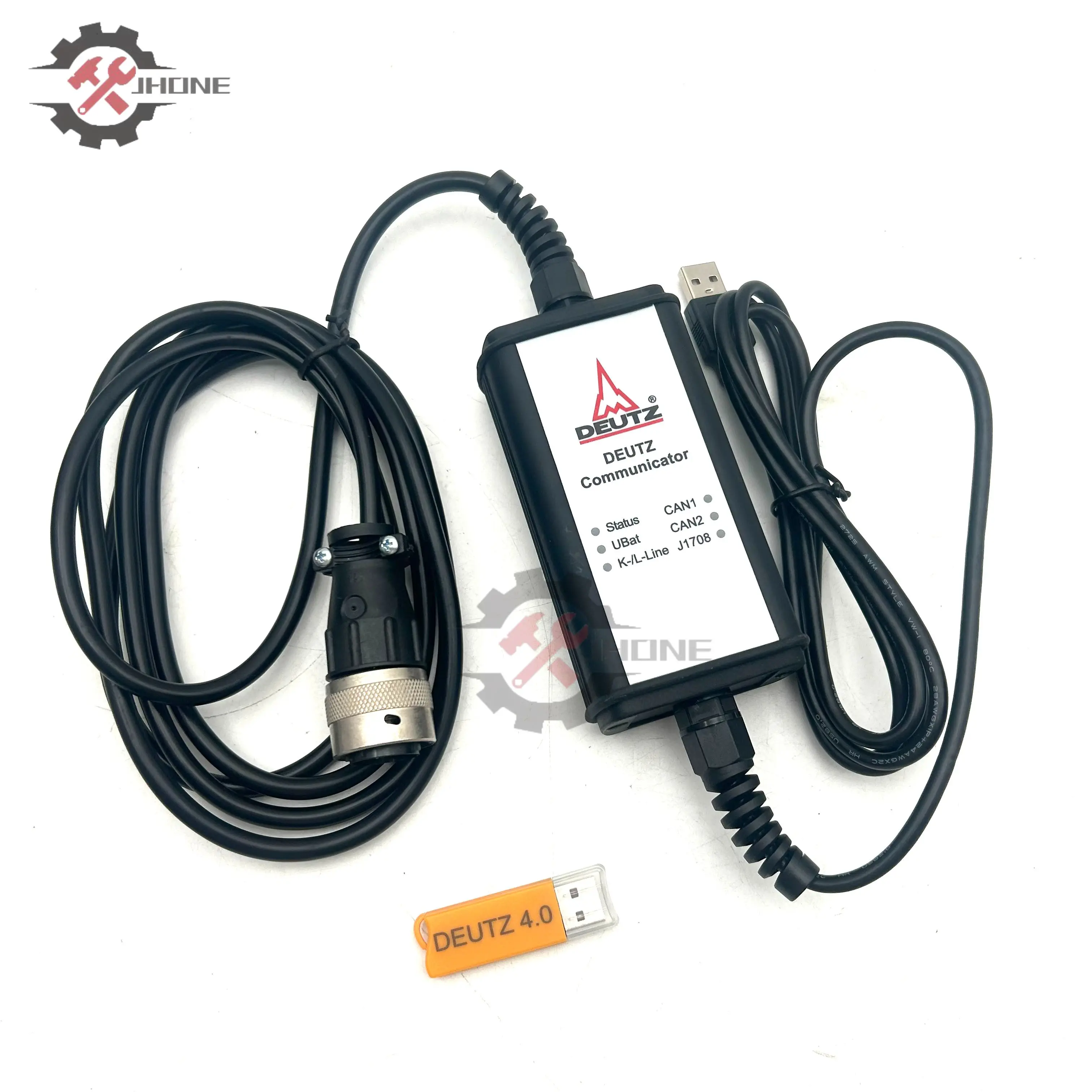 For Deutz serdia 2010 online Deutz decom + USB Dongle EMR4 6 Diagnose Kit engine communicator Truck For deutz diagnostic tool